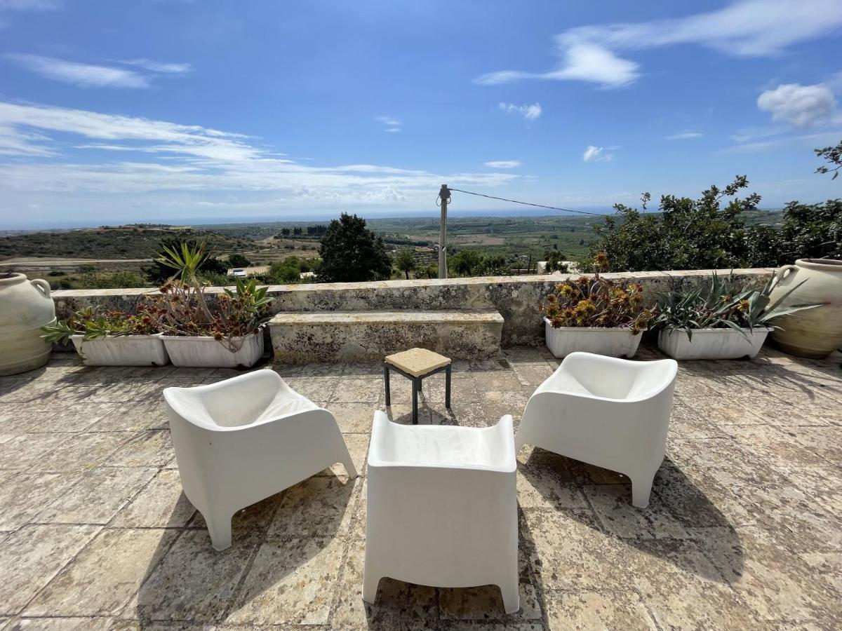 Il Dammuso Di Noto - Villa Con Piscina Privata Avola Bagian luar foto