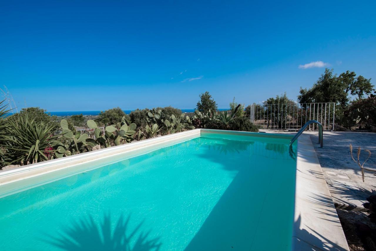 Il Dammuso Di Noto - Villa Con Piscina Privata Avola Bagian luar foto