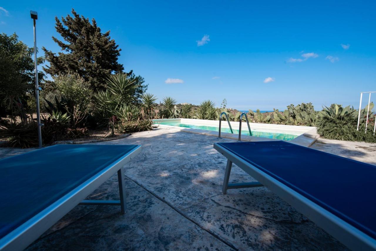 Il Dammuso Di Noto - Villa Con Piscina Privata Avola Bagian luar foto
