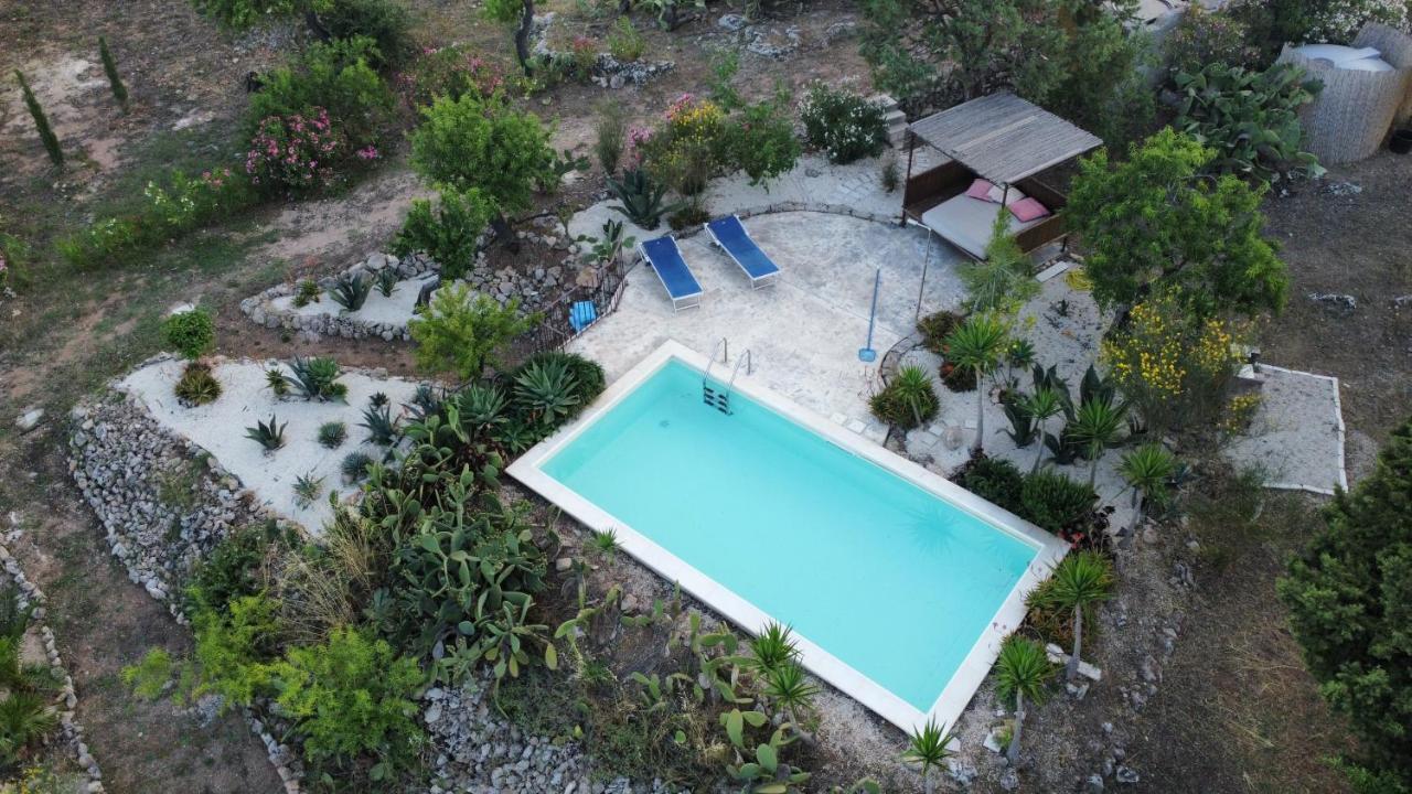 Il Dammuso Di Noto - Villa Con Piscina Privata Avola Bagian luar foto